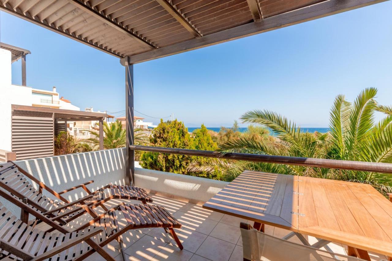 Windsurfing Seaside Apartment Artemida 外观 照片