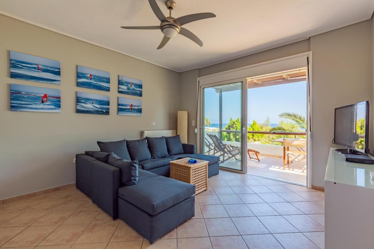 Windsurfing Seaside Apartment Artemida 外观 照片